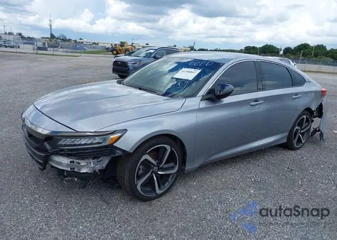 2021 Honda Accord Sport from USA, damaged, VIN 1HGCV1F32MA039373